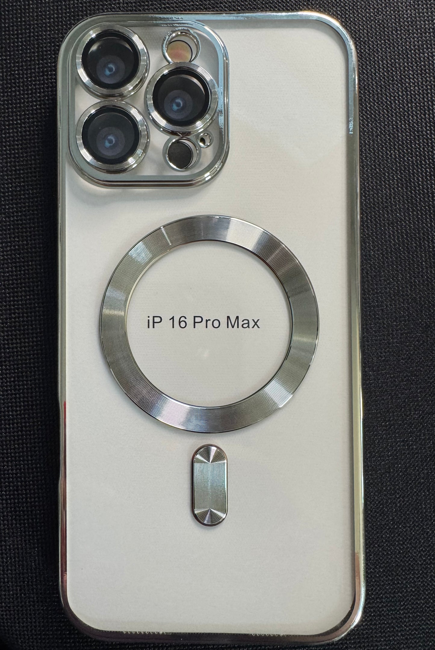 Silver/Clear IPhone 16 Pro Max