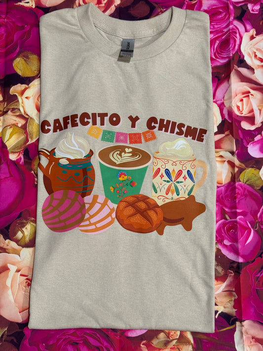 Cafecito Y Chisme Beige Color