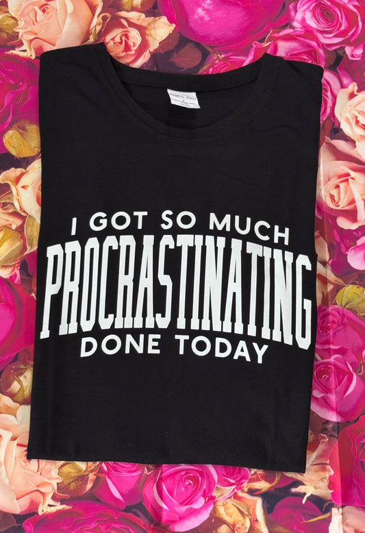 Procrastinating